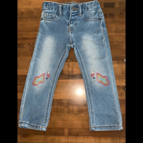 Jeans Super Skinny Noir Cat & Jack Fille - Taille 16 Avec Paillettes